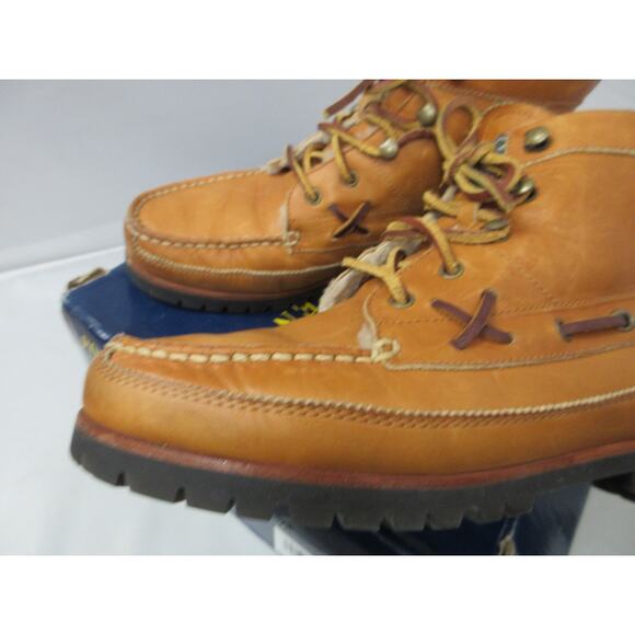 Polo Ralph Lauren Ranger Mid Boots Size 7 in Tan Leather Shearling main image 15